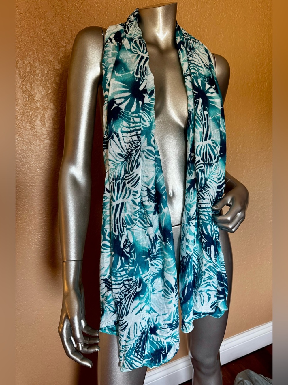 Olsen Europe Large Tropical Print Scarf
